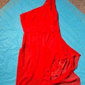 Bebe red/orange size10 dress